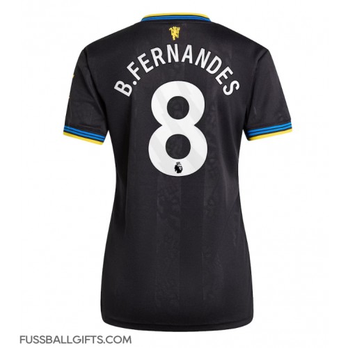Manchester United Bruno Fernandes #8 Fußballbekleidung 3rd trikot Damen 2025-26 Kurzarm